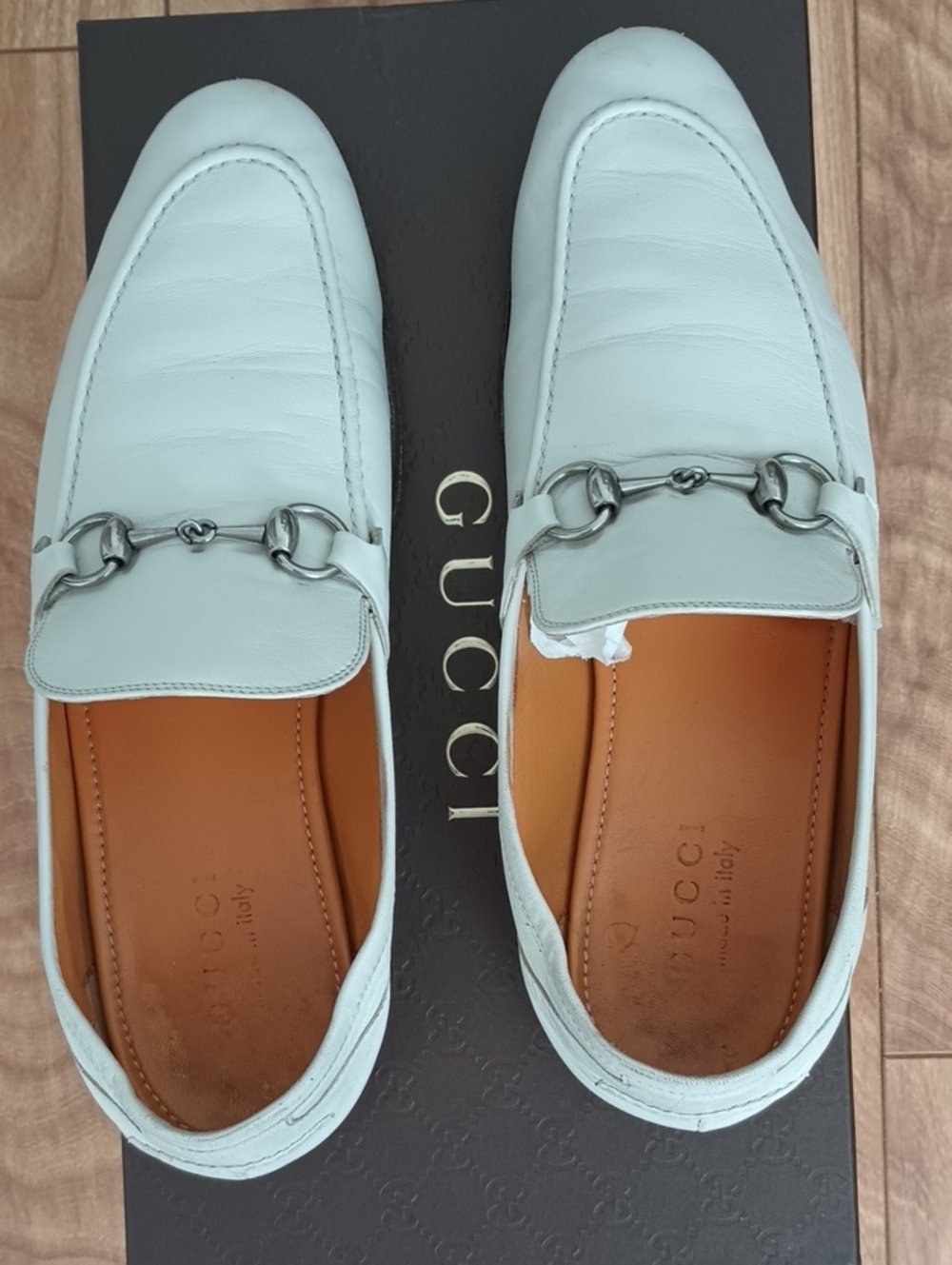 GUCCI JORDAAN LEATHER LOAFER Men's